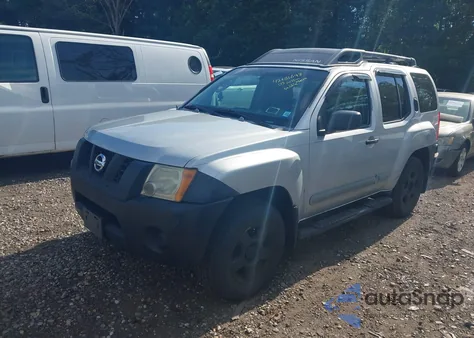 2005 Nissan Xterra S из США, поврежденный, VIN 5N1AN08W55C603395